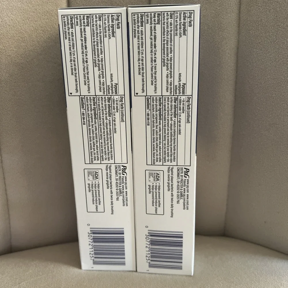 2pk Crest Pro-Health Gum Detoxify Toothpaste 4.8oz Large Size EXP 05/2028